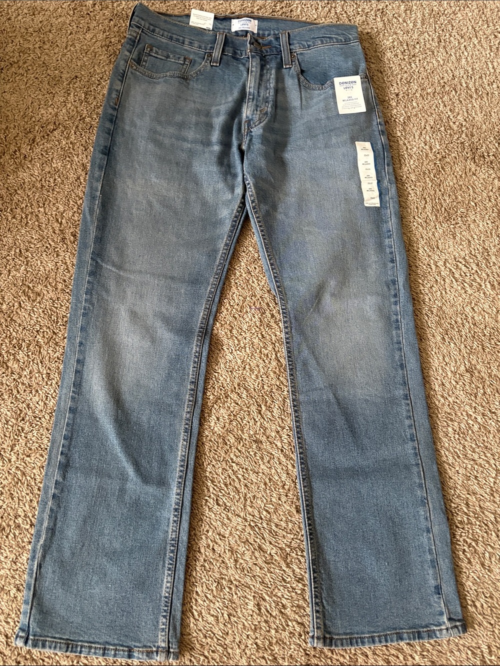 NWT Levi's Light Blue Straight Leg Jeans